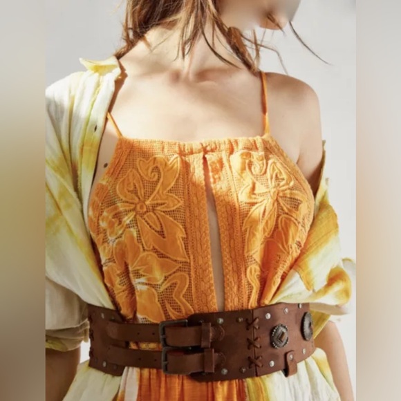 FREE PEOPLE BALI PALM BEACH MAXI DRESS - Picture 2 of 12